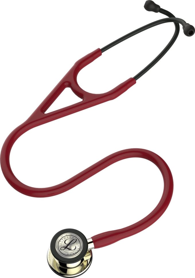 Littmann Cardiology IV, Bordeaux Rood / Champagne
