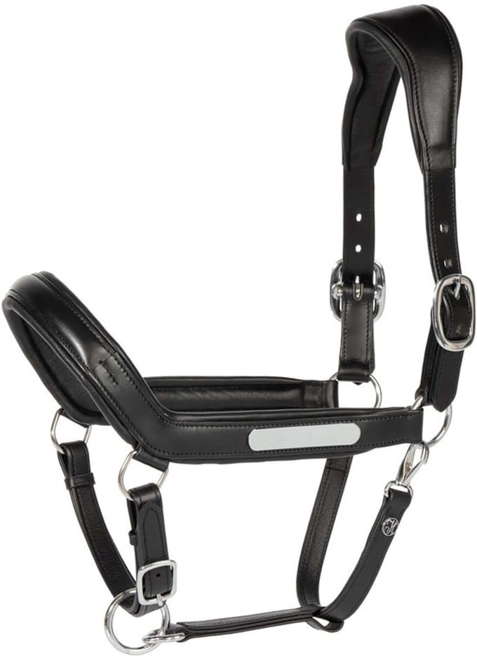 Harry's Horse Halster Leder Anatomic II Black - Full
