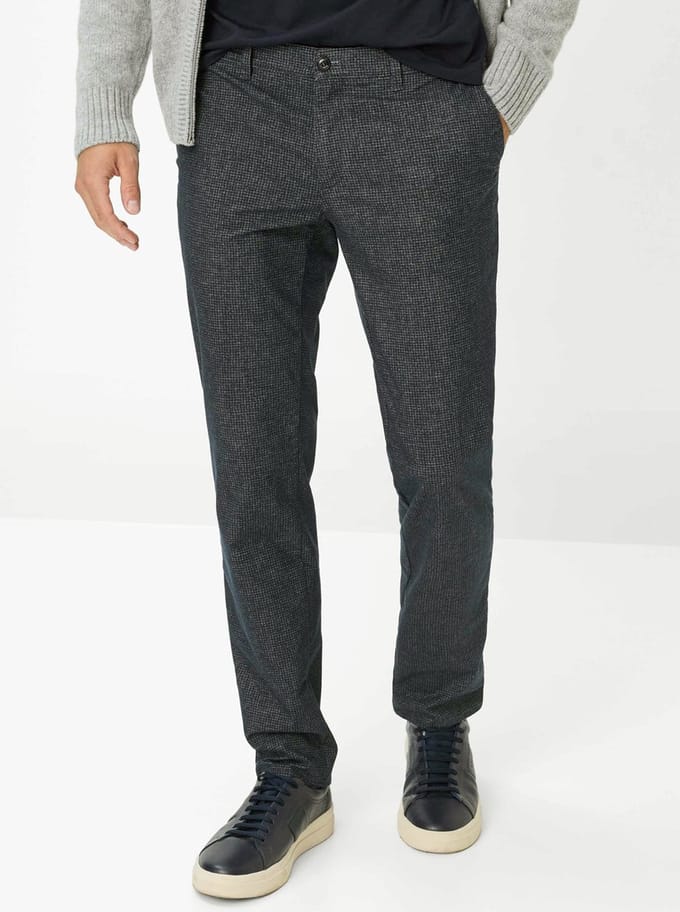 Brax - Chino - Heren - W32 X L32 - Antraciet - Katoen - 87-3848 Fabio