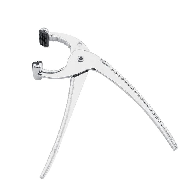 Zinklegering Ovenklem Tang Grijper voor Hot Pot Bord Bakplaat Pan Schotel white