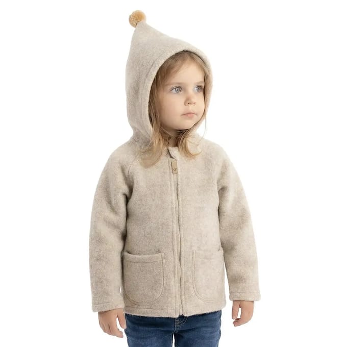 Kinderen Wol Hoodie Zaffiro Meri Sierra