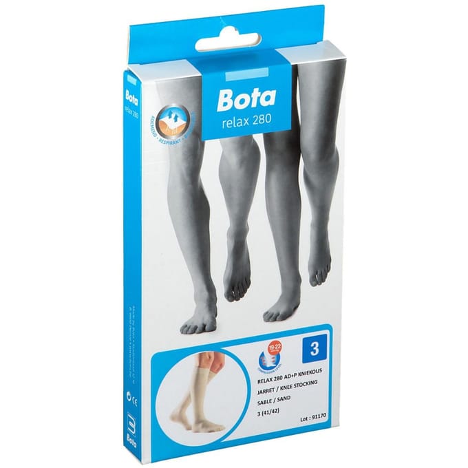 Bota Relax 280 Kniekous Zand Maat 3 1 Kousen