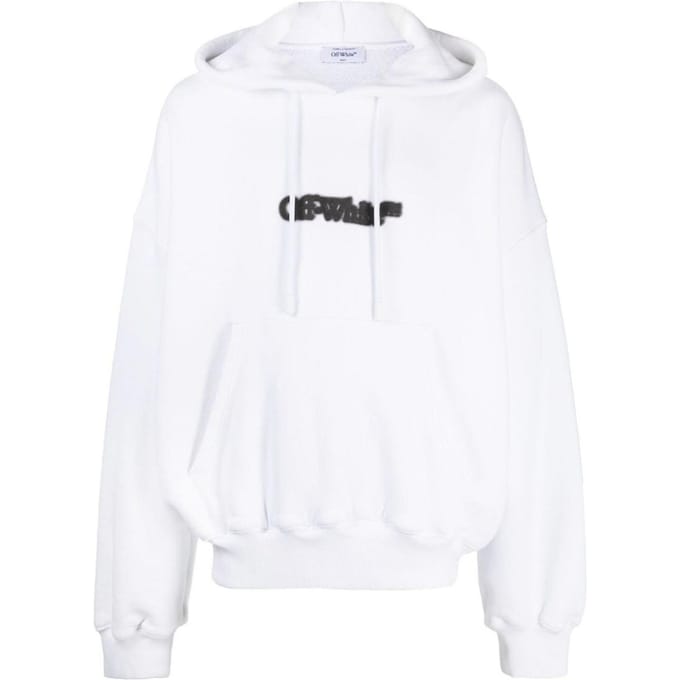 Off-white Blurr Book Over Hoodie Wit