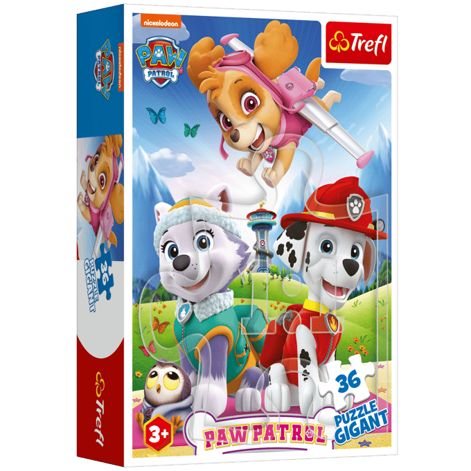 Paw Patrol XL puzzel