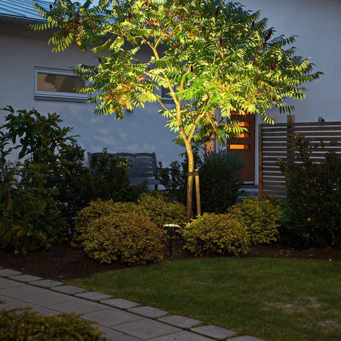Konstsmide Breedstralende LED buitenspot Amalfi
