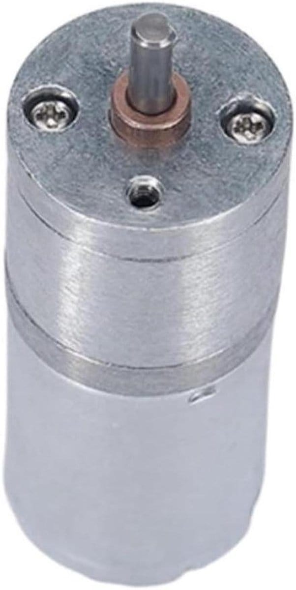 Gelijkstroommotor - Micro elektromotor - Robotica Projecten - Hoog Koppel Geluidsarm - 24.2 mm Buitendiameter - Metaal