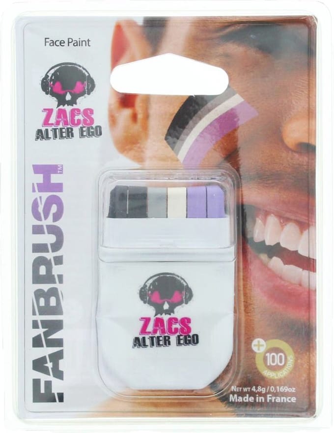 Zac's Alter Ego Schmink Asexual Flag Multicolours