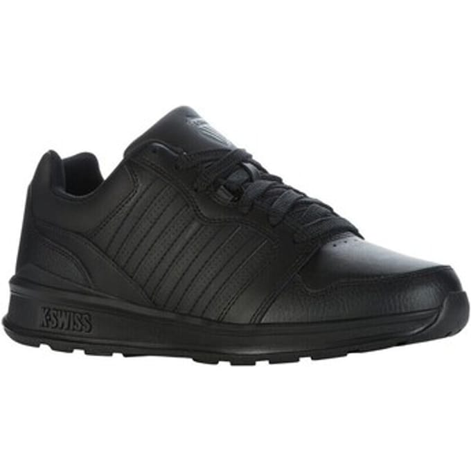 K-SWISS Rival Trainer BLK BLK SMKD M Heren Sneakers - Zwart - 43