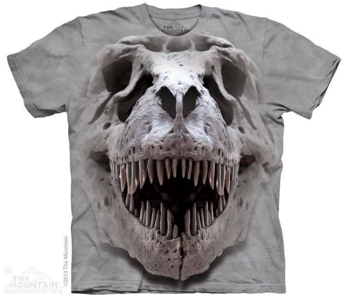 T-shirt T-Rex Big Skull S