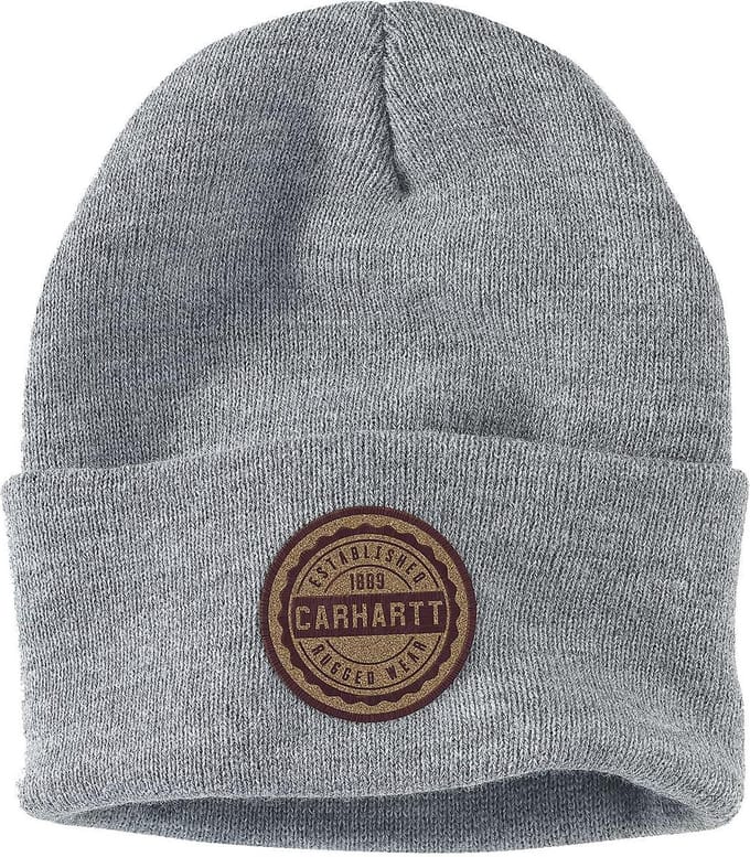 CARHARTT KNIT RUGGED WEAR PATCH BEANIE