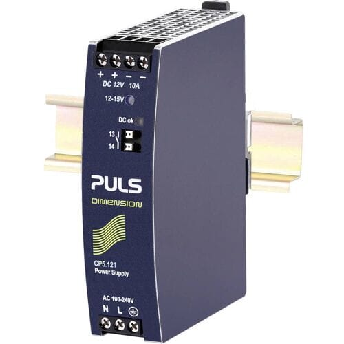 PULS DIN-rail netvoeding 12 V/DC 120 W Inhoud 1 stuk(s)