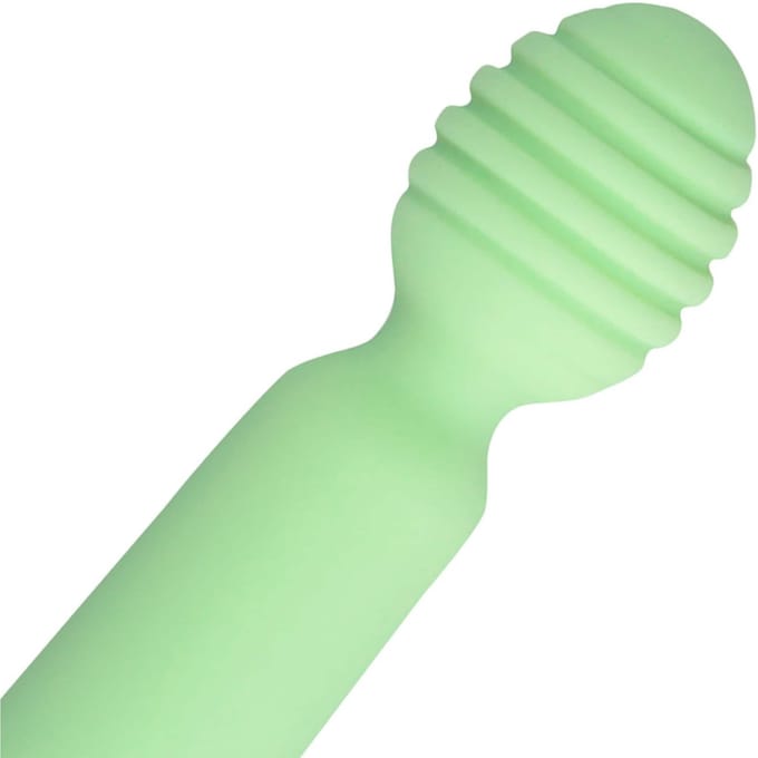 Loveline - Geribbelde Mini Vibrator met USB aansluiting