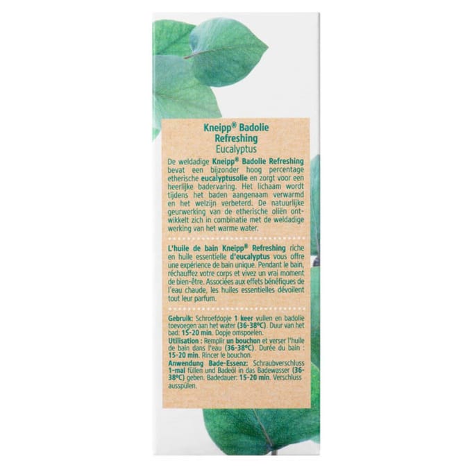 Kneipp Refreshing - Badolie - Mint Eucalyptus - 100 ml