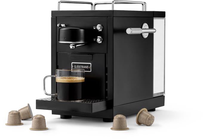 Sjöstrand The Original 2.0 - Espresso Capsule Machine - Zwart - Black