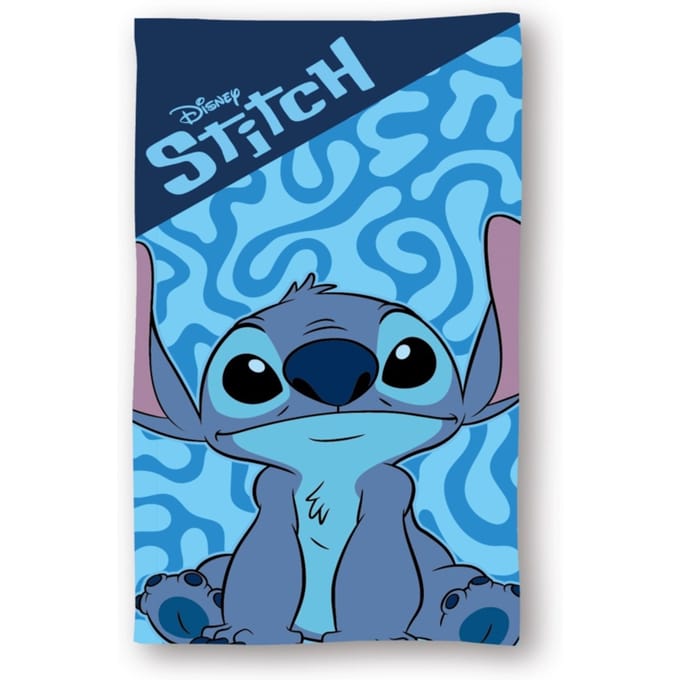 Disney Lilo & Stitch Strandlaken - Strandhanddoek voor Kind - Blauw