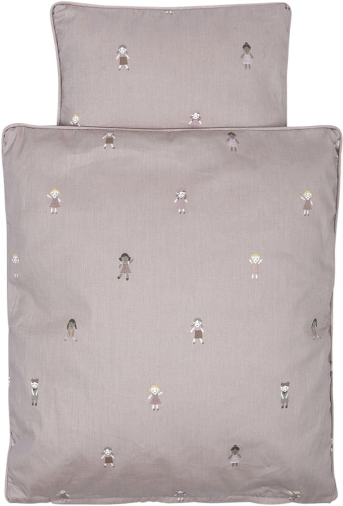 Smallstuff Doll Bedding with Pattern of Dolls