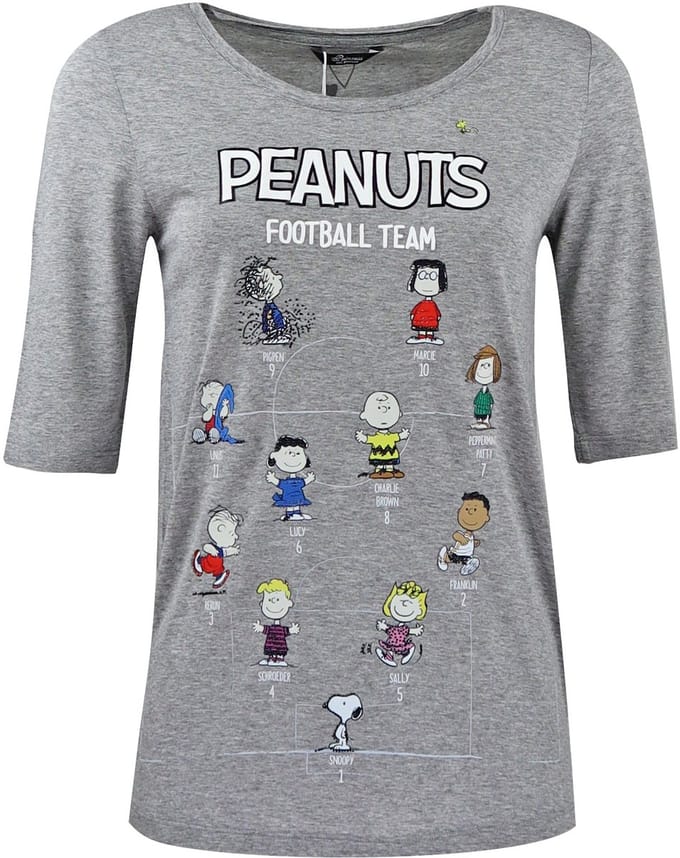 Princess goes Hollywood • t-shirt Peanuts • maat 36