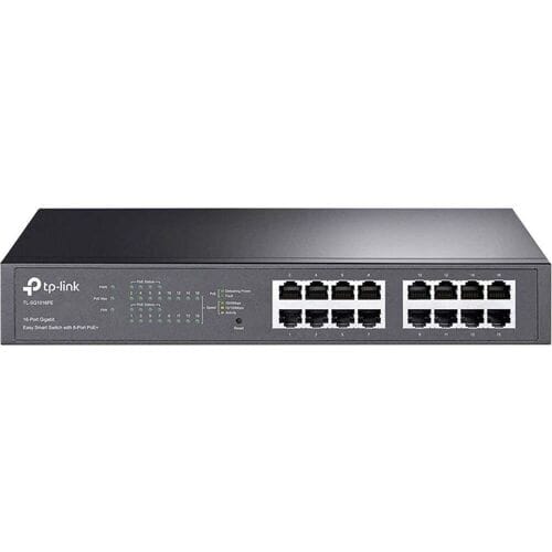 TP-LINK TL-SG1016PE TL-SG1016PE Netwerk switch 16 poorten 1 GBit/s PoE-functie