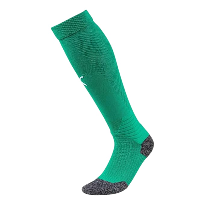 Puma Kinderen Team Liga Voetbalsokken (Groen/Wit)