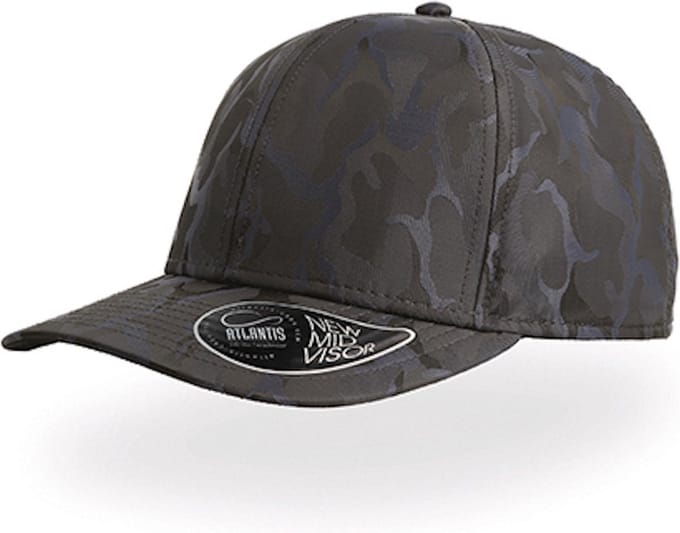 Atlantis Baseball pet camo print Donker Blauw