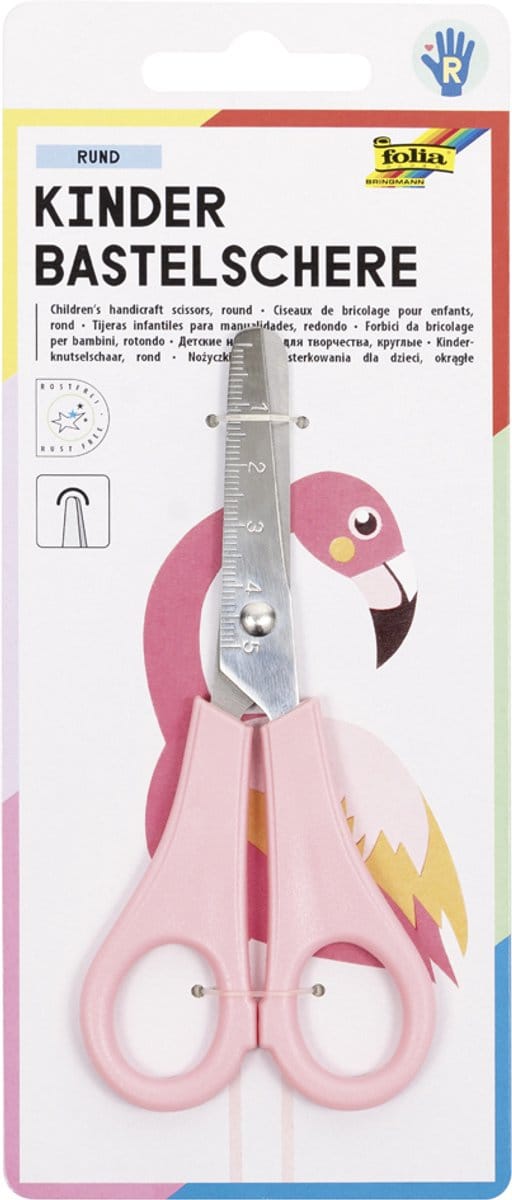 Kinderknipschaartje, rond, lengte: circa 135 mm