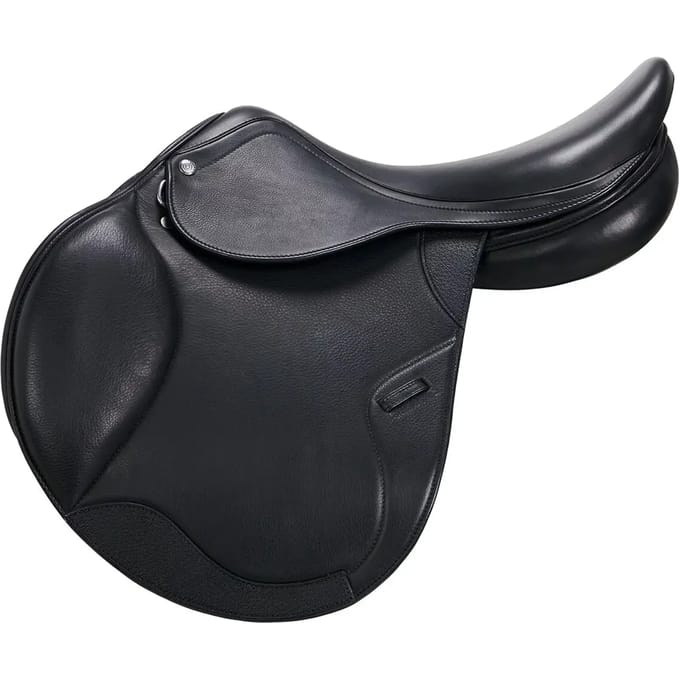 Zadel voor paard met dubbel leer Equestro