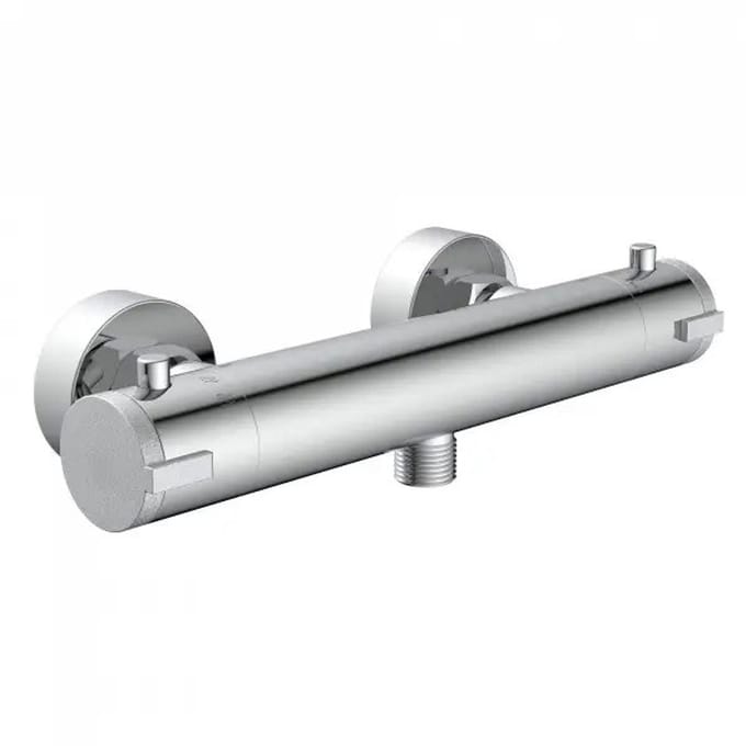 Douchekraan Chroom | Thermostaatkraan Douche | 12 cm | Per Stuk