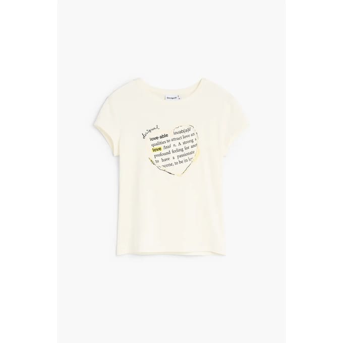 Dames-T-shirt Desigual Love