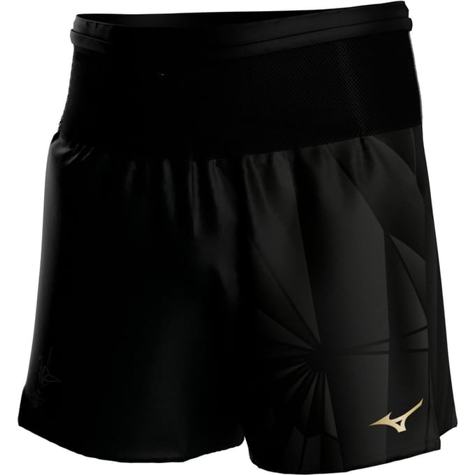 Mizuno Active Graphic Multi Pocket 7in Hardloopshorts Heren