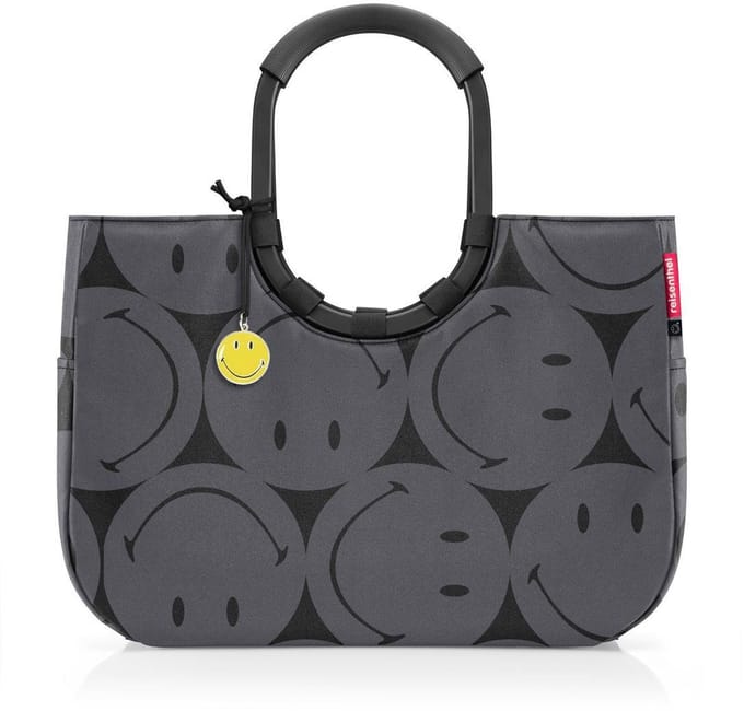 Reisenthel Loopshopper L Shopper - 25L - Smiley® Grijs