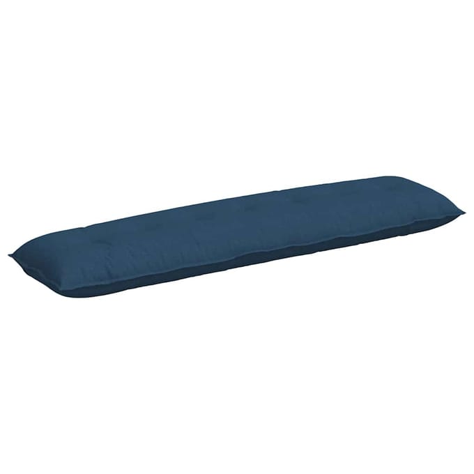 vidaXL - Rugkussen - Blauw - 200 - x - 50 - x - 19 - cm - Stof