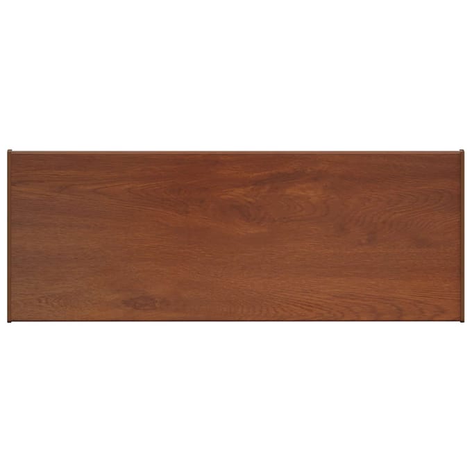 vidaXL - Raamdorpel - Bruin - hout - 80 - x - 30 - x - 4,5 - cm - PVC