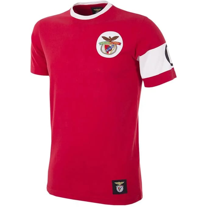 COPA - SL Benfica Retro Captain T-Shirt - Heren - Rood - S