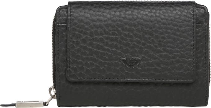 Voi Hirsch Hilary Portemonnee RFID Leer 14 cm - Dames - Horizontaal - schwarz