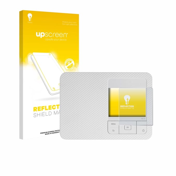 upscreen - Screenprotector voor Canon Selphy CP1500 Mini - Folie Beschermfolie anti glare matte