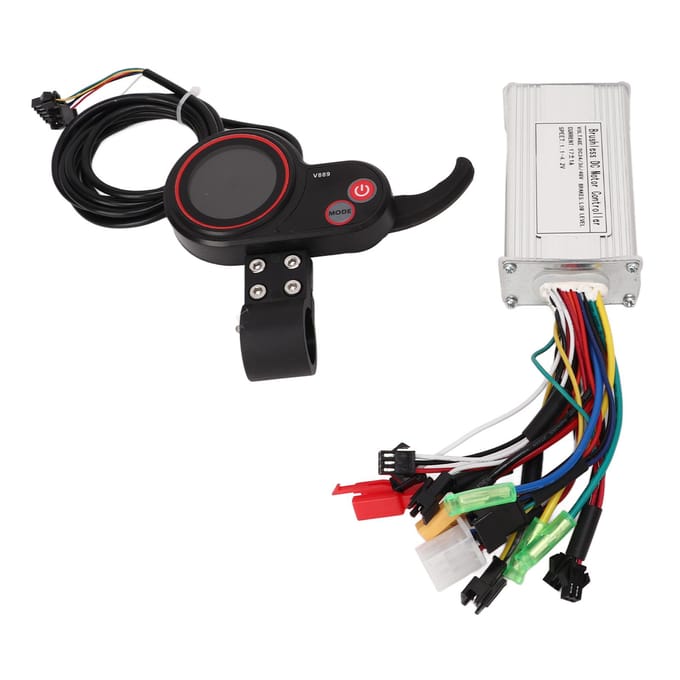 Elektrische scooter controller LCD-scherm Sinusgolf 3 modi 17A 24V 36V 48V white
