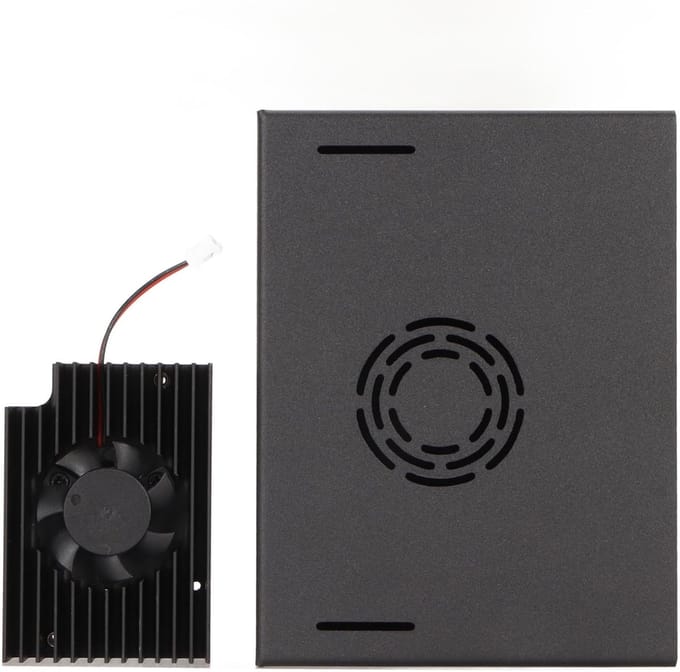 Metalen Behuizing - Computer Case - Snelle Warmteafvoer - Stevige Structuur - 16 x 11 x 5 cm