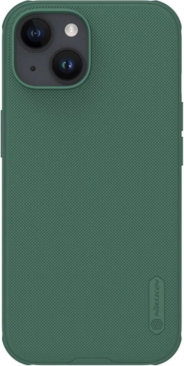 Geschikt voorNillkin Apple iPhone 15 Super Frosted Shield Hoesje - Groen