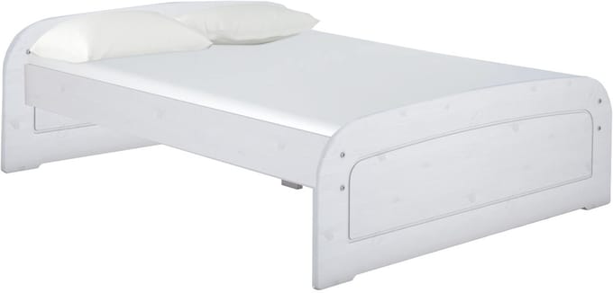 Ronja-Bed - Wit Grenen - 140x200