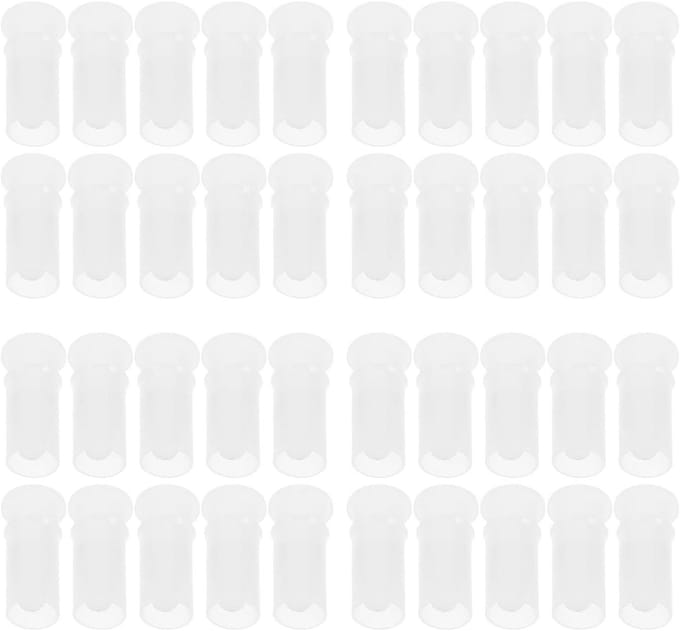 Speelgoedfluitjes Vervanging - Geluid Piepers - Speelgoed Repareren - Dubbel Geluid - 100 Stuks - Wit