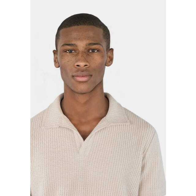 Ciszere Nelson knitted polo oyster 20031
