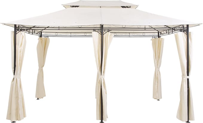 COLOS - Tuinpaviljoen - Beige - Staal