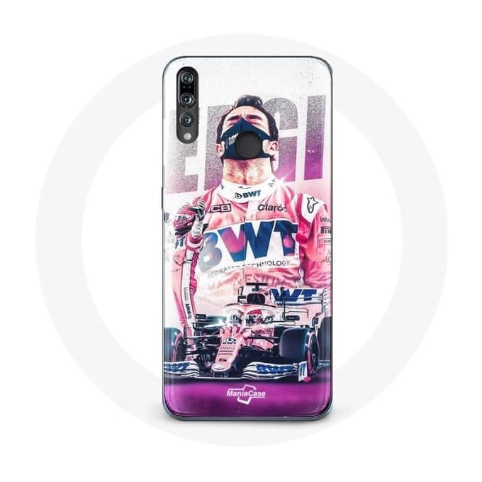 Hoesje - Formule 1 - Huawei P30 Lite - Sergio Pérez - Flexibel - Bescherming