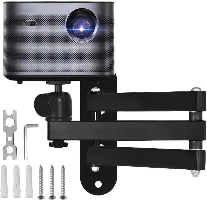Verstelbare Projector Wandbeugel - Opvouwbare Projector Houder voor Thuis en Kantoor