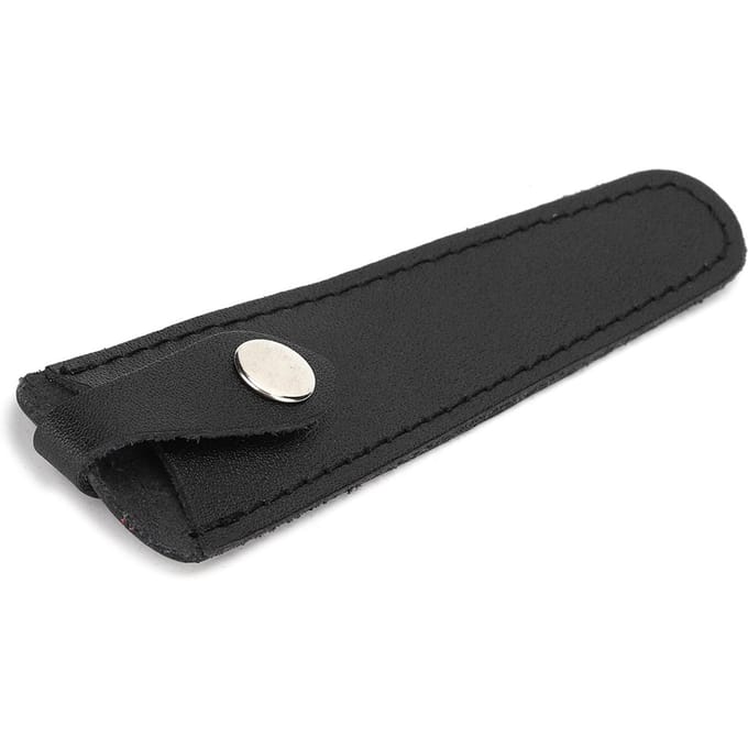 Professionele PU Lederen Scharen Tas Draagbare Scharen Opberg Houder Etui Kappersgereedschap Zwart zwart