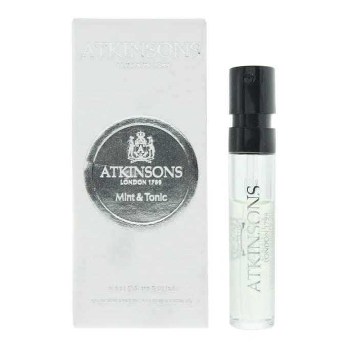 Atkinsons, Mint & Tonic, Eau De Parfum, Unisex, 2 ml *Proefbuisje
