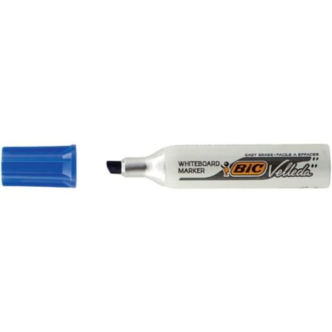 Whiteboardmarker Bic Velleda 1781 schuin large blauw