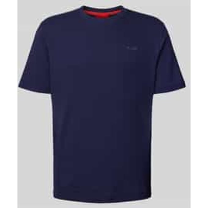 Regular fit T-shirt van katoenmix, model 'AUSTIN'