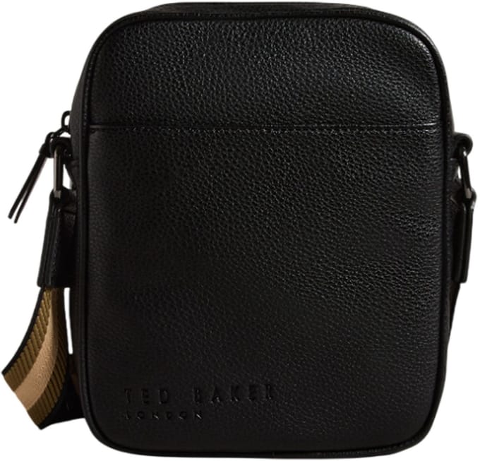 Ted Baker schoudertas Kiian Webbing Crossbody Bag Black zwart
