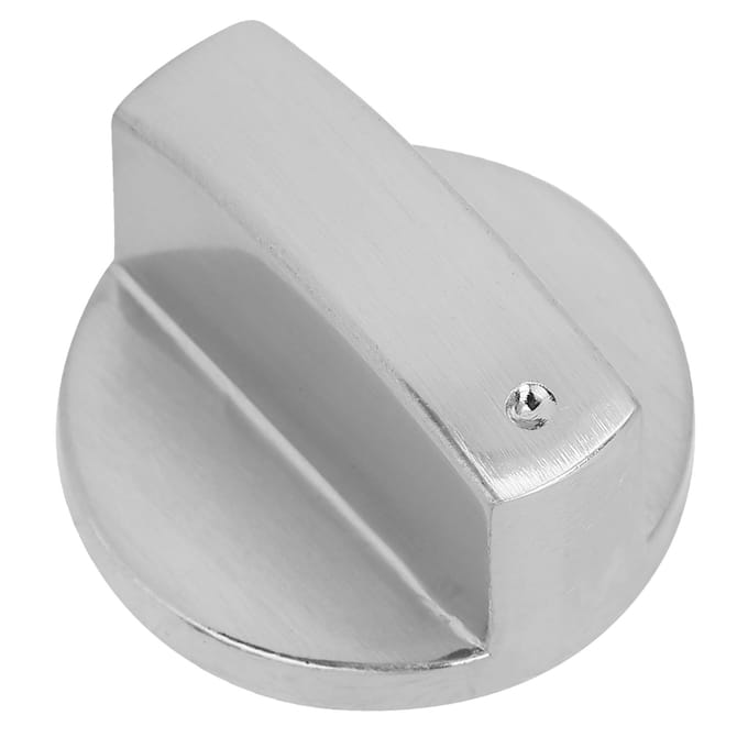 8mm Kookplaat Knop Zinklegering Universele Keukenoven Fornuis Bedieningsknop Adapter Zilver gray